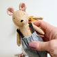 Mouse family, Mouse Doll, Baby Mouse, Father Mouse, Mother Mouse