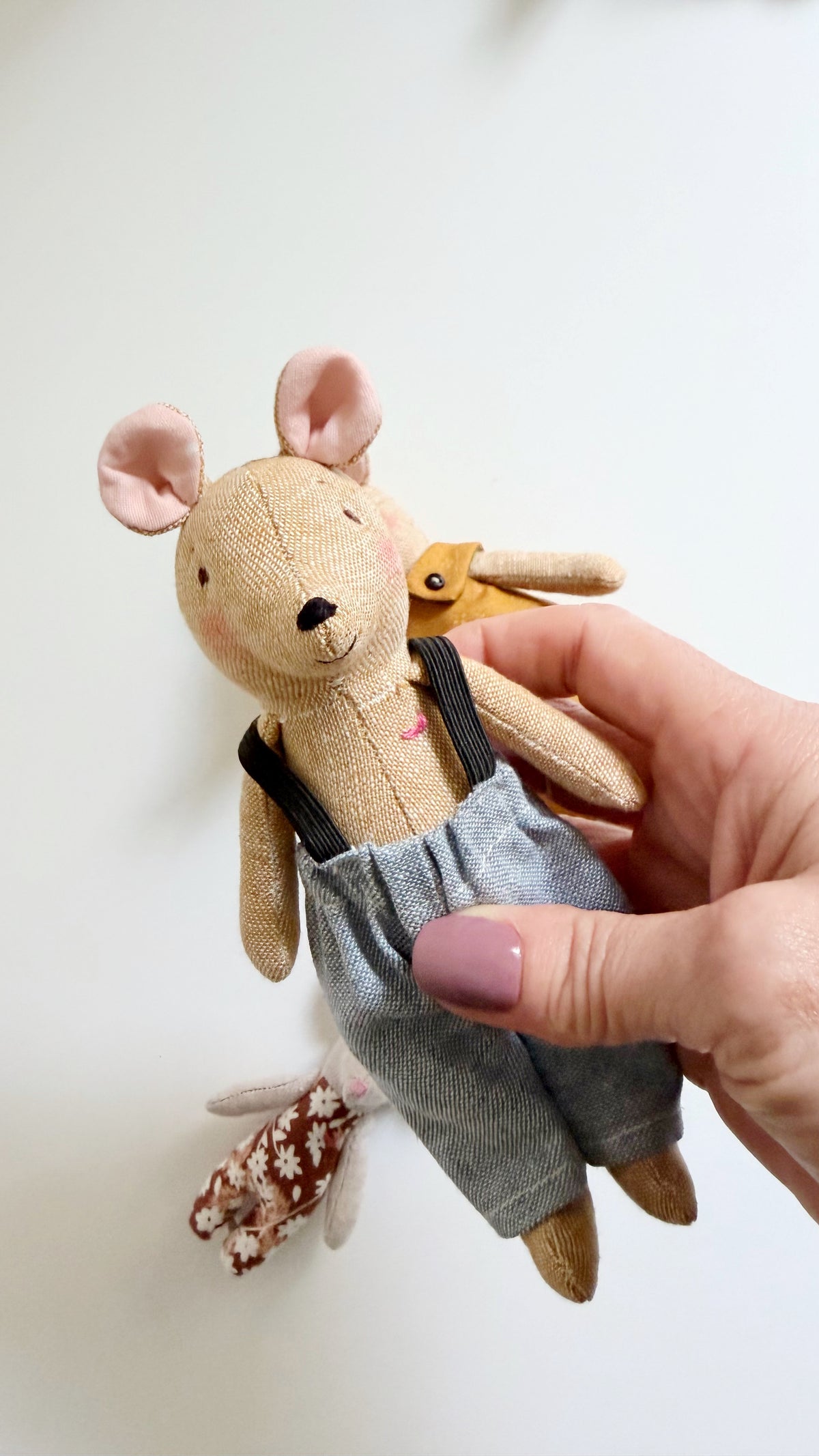 Mouse family, Mouse Doll, Baby Mouse, Father Mouse, Mother Mouse