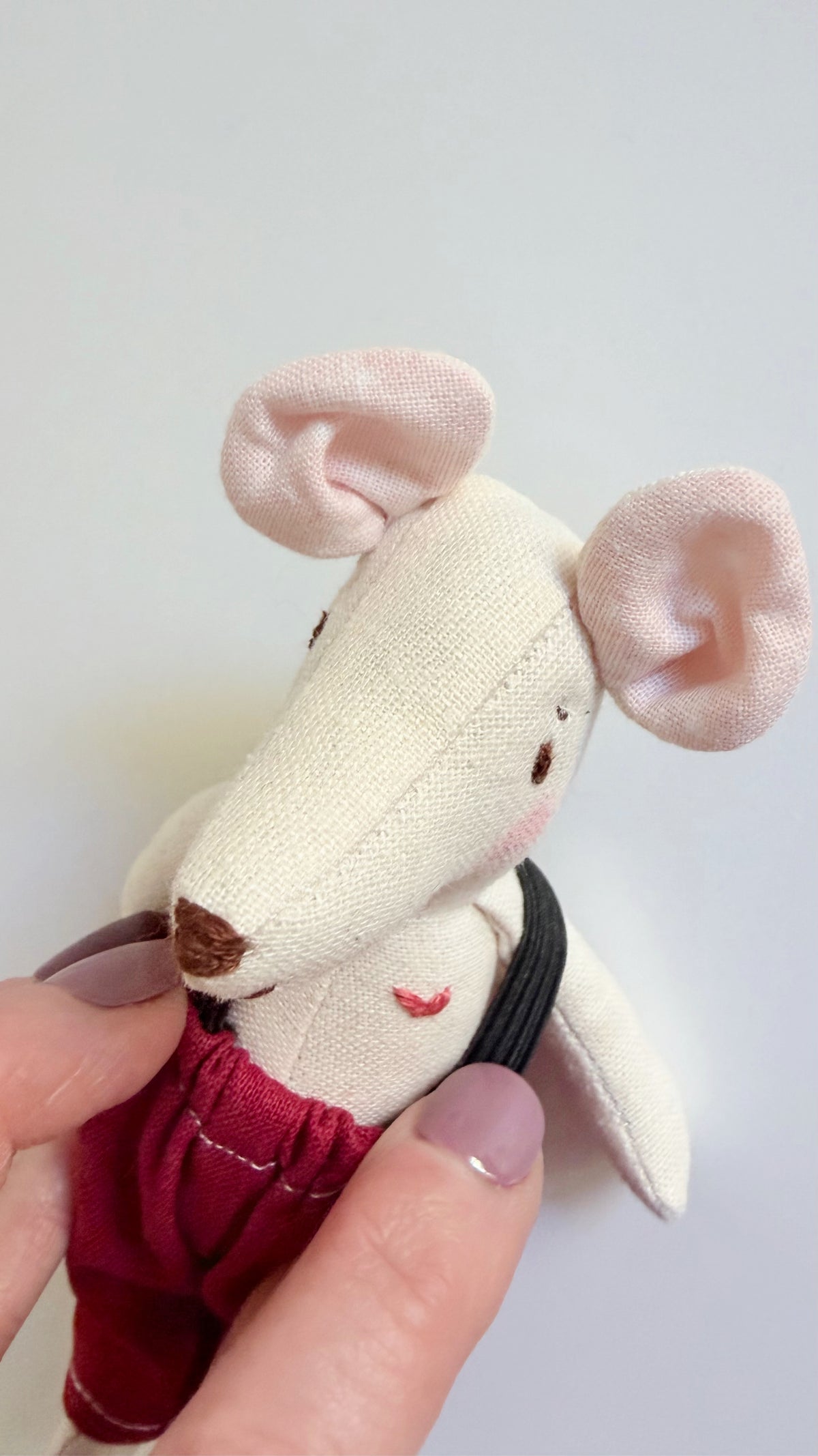 Mini Mouse Doll, Mouse Doll, Dollhouse Doll