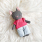 Mini Cat, Cat doll, dollhouse doll