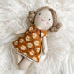 Mini Girl Doll, Girl Doll, Blonde Hair Doll, Dollhouse Doll