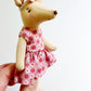 Pink Dress Pocket Mouse, Mouse Doll,  Mouse Doll
