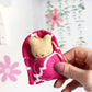 Puppy cozy pal, Bear doll, Pocket Pal, Animal in a Bed