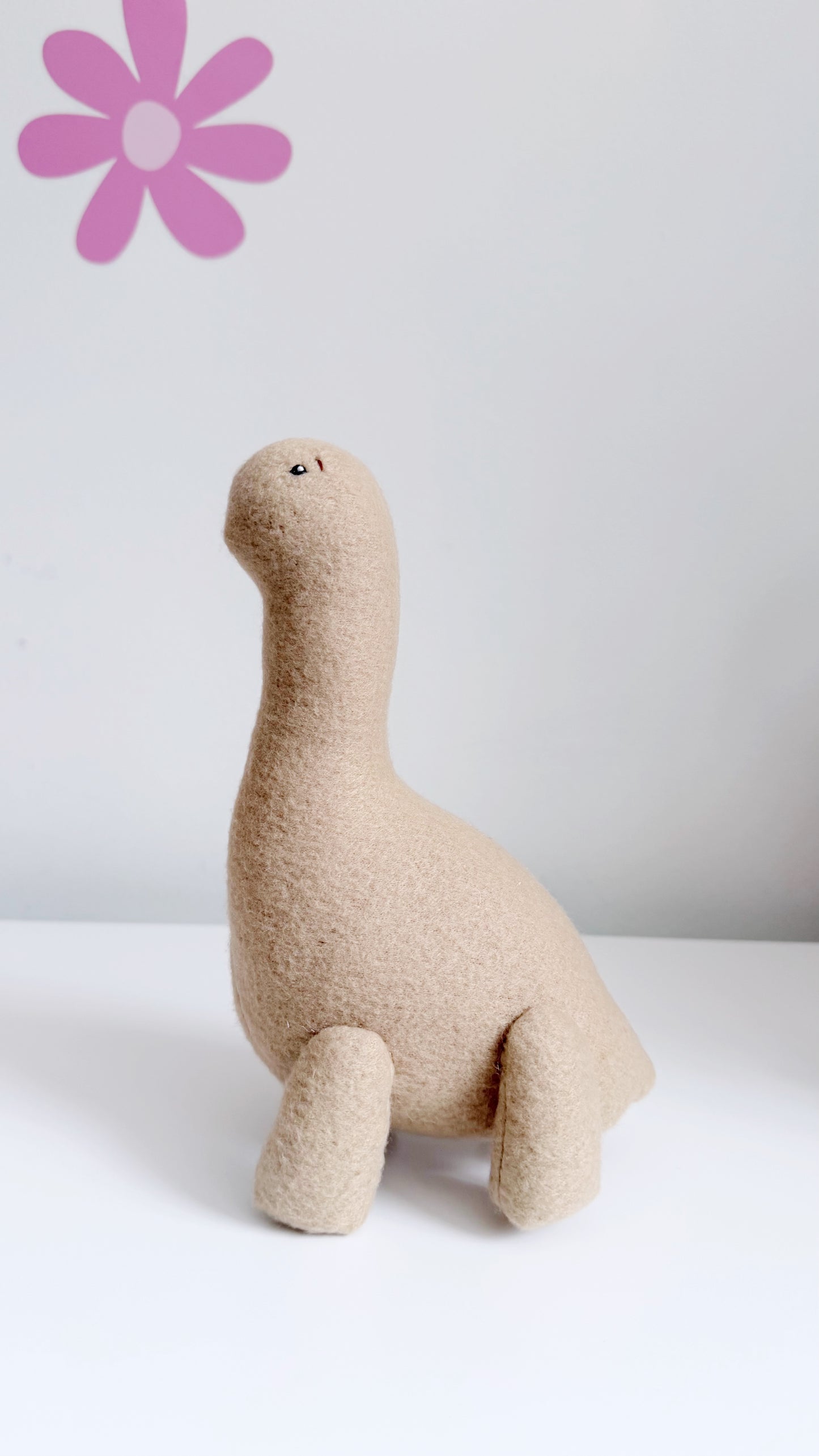 Taupe Brontosaurus, Dino Plushie 