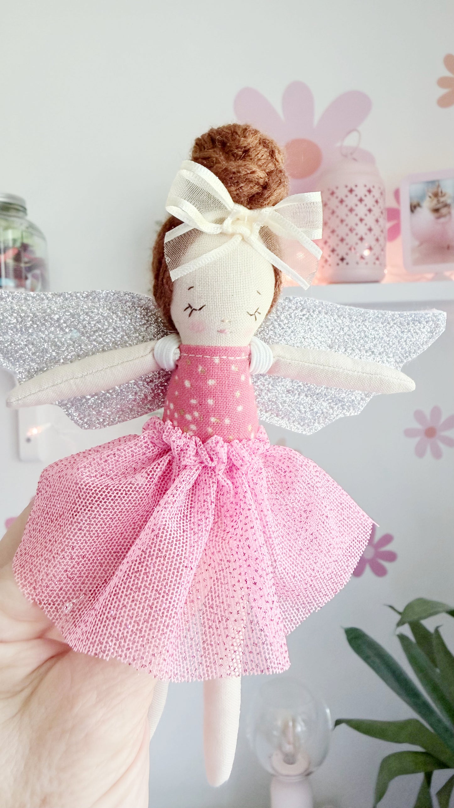 Pink Fairy Doll, Pocket Doll, Fairies