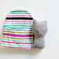 Cat cozy pal, cat doll, Pocket Pal, Animal in a Bed