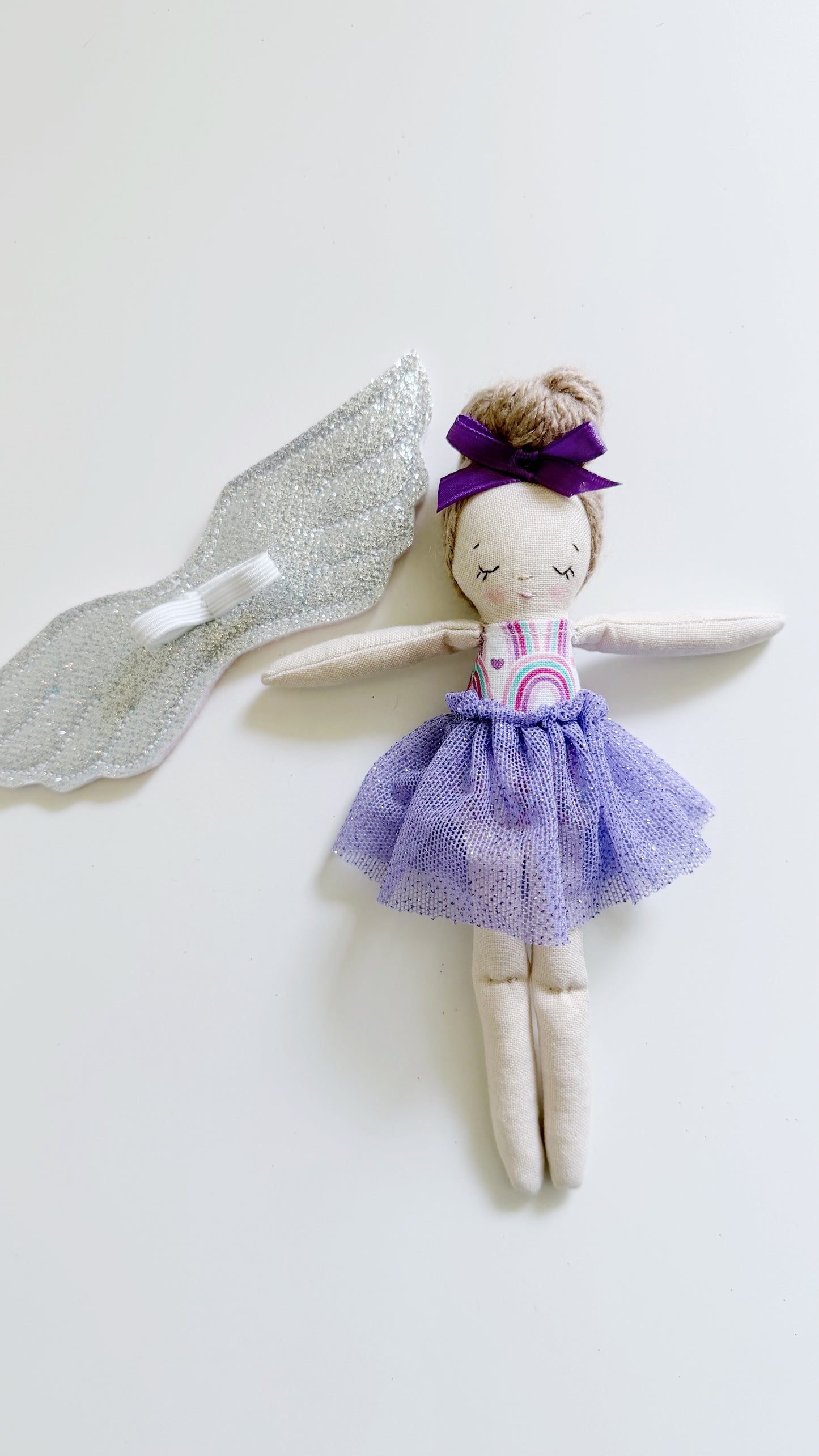 Purple Fairy Doll, Pocket Doll, Fairies