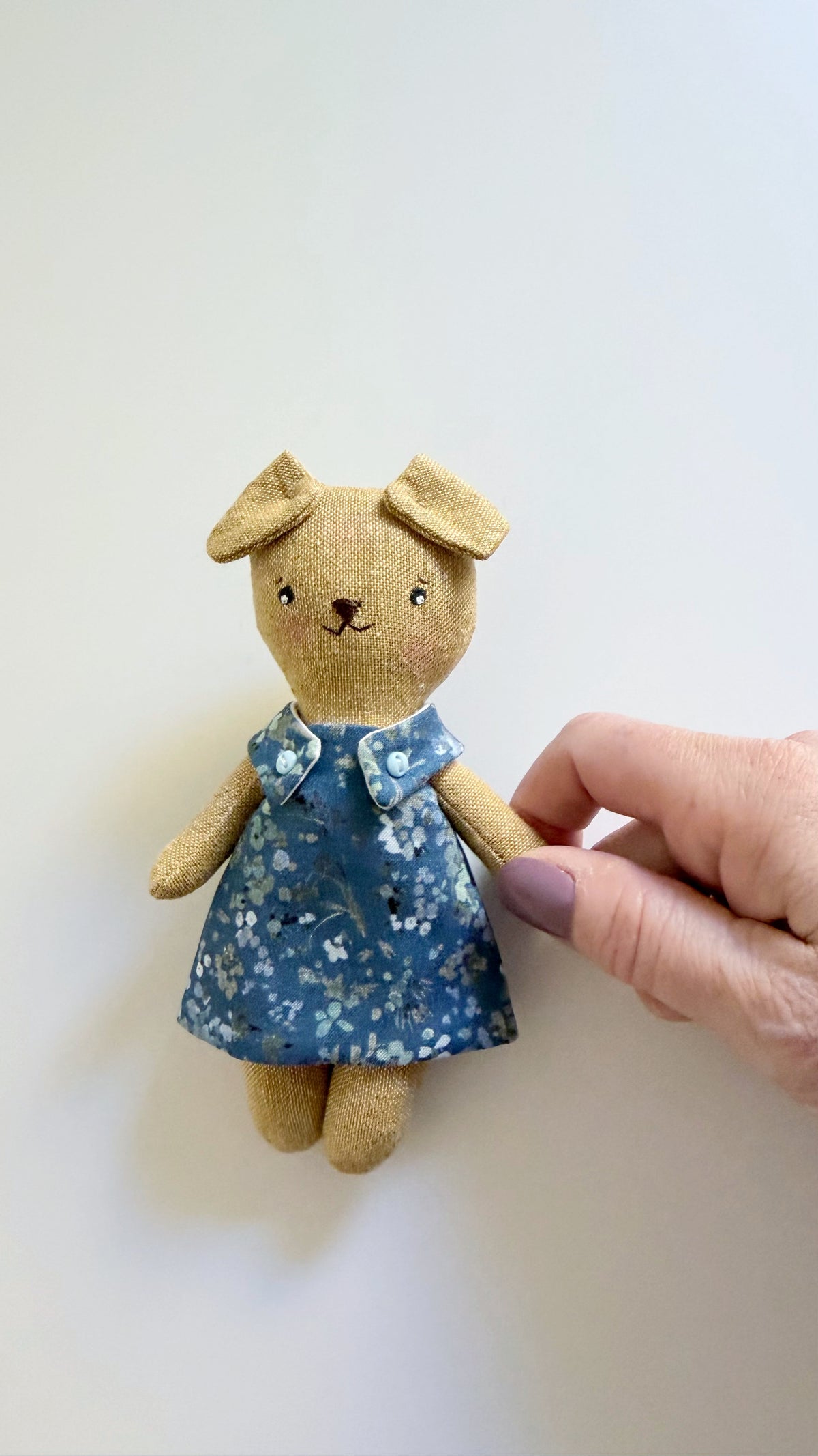 Mini Dog Doll, Dog Doll, Dollhouse Doll