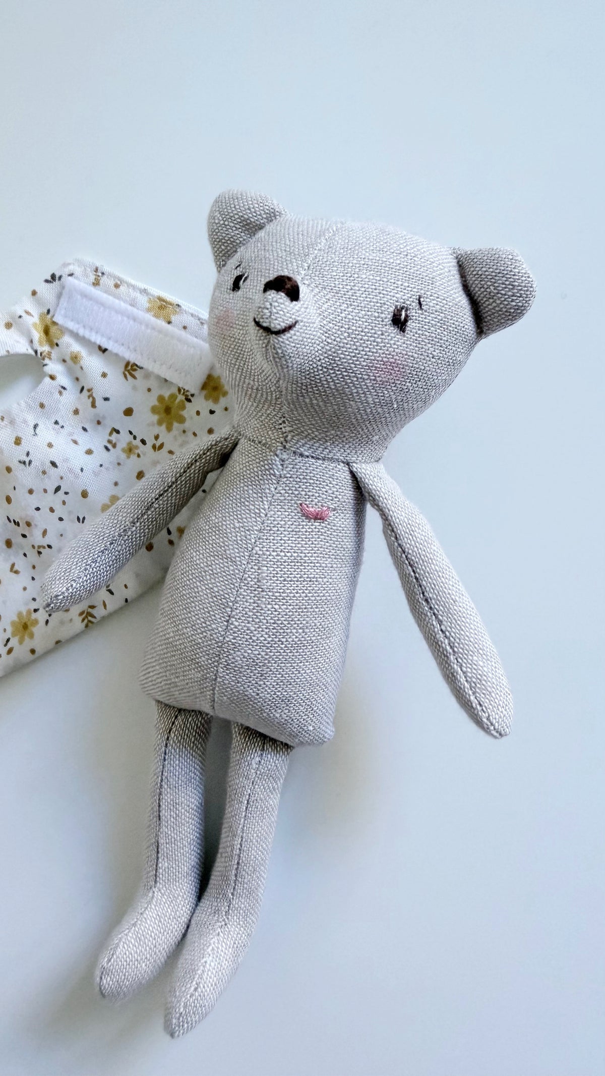 Dollhouse Bear, Mini Bear, Teddy Bear