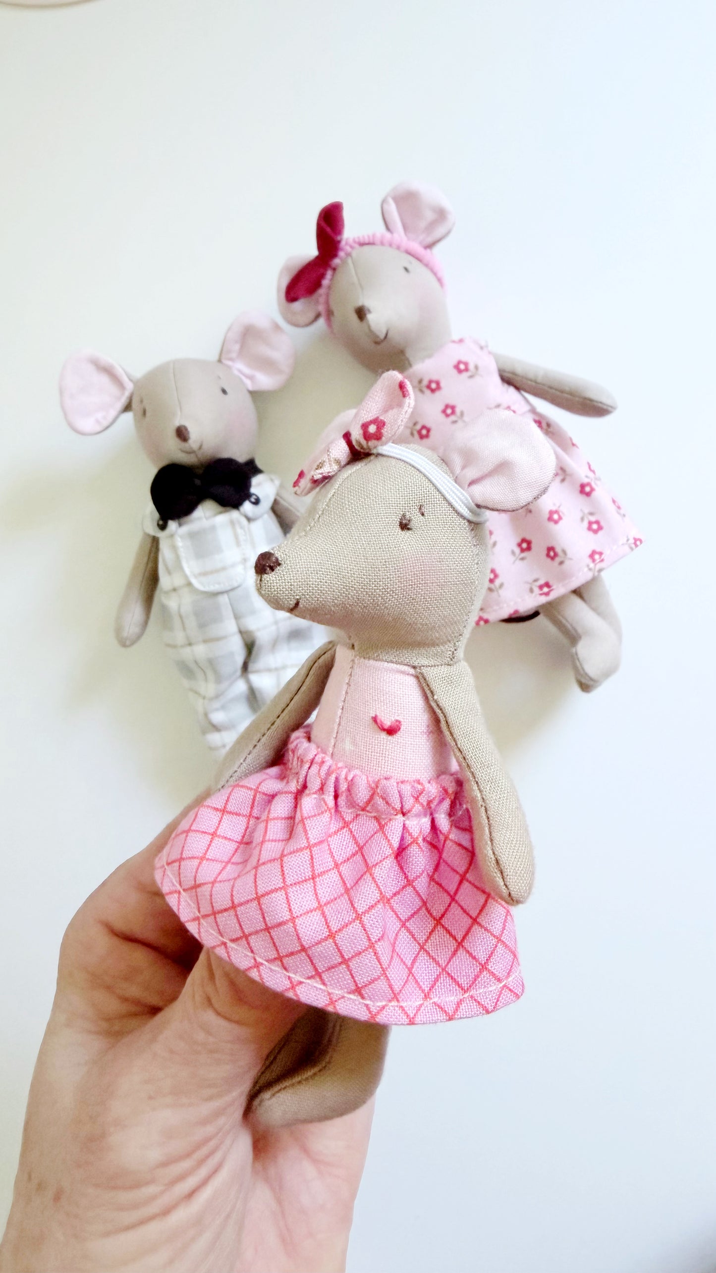 Mouse Family Pocket Mouse, Mouse Doll,  Mouse Doll