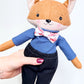 Fox doll, Gabric Fox, Dress up Doll