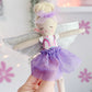 Purple Fairy Doll, Pocket Doll, Fairies