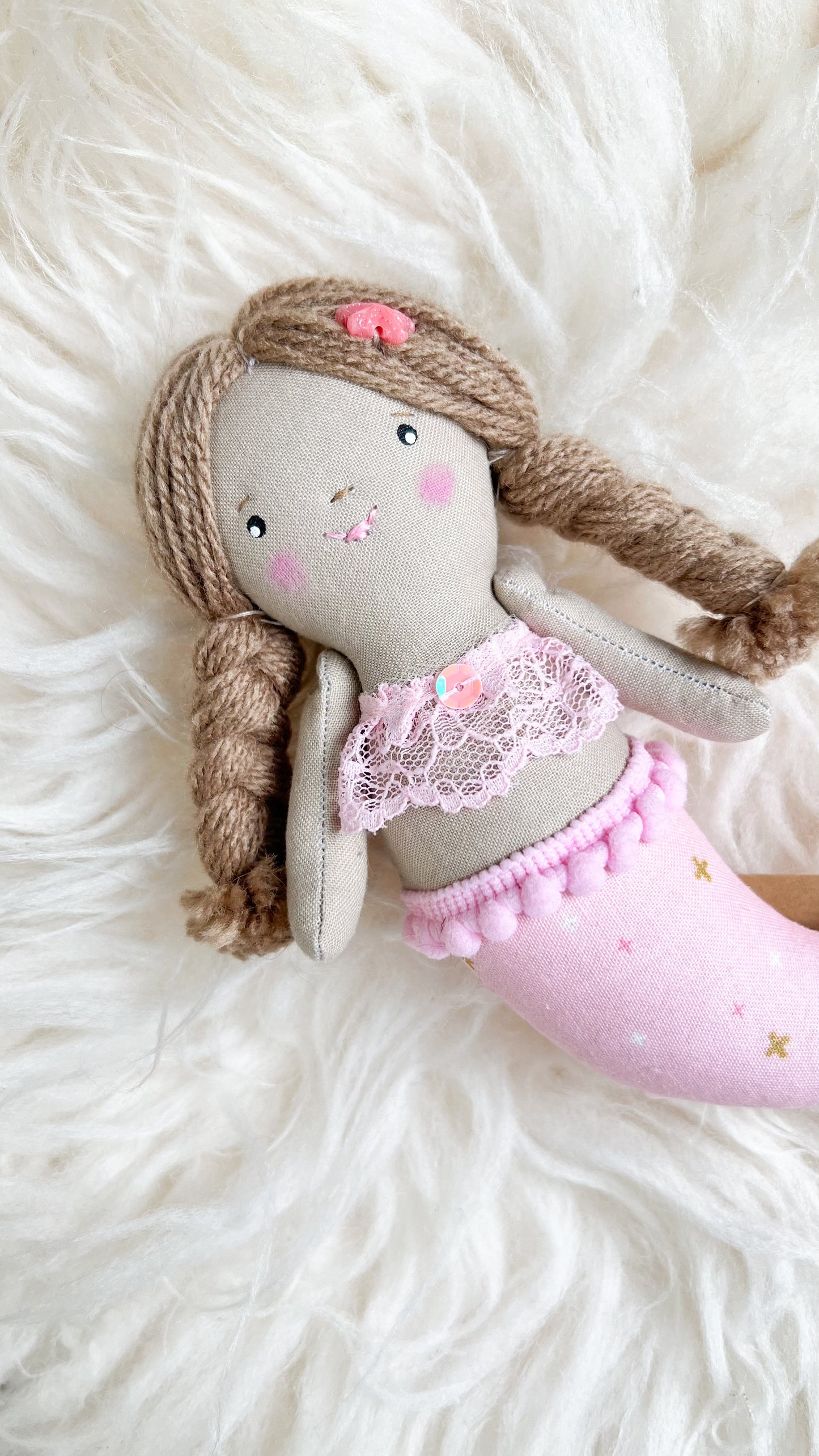 Mini Mermaid, Mermaid Doll,