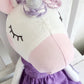 Unicorn Doll, Unicorn Fabric Doll, Textile Unicorn