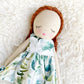 Heirloom Doll, Handmade Doll, Dress Up Doll, Yarn Haired Doll