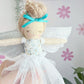 Teal Fairy Doll, Pocket Doll, Fairies