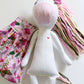 Unicorn Doll, Unicorn Fabric Doll, Textile Unicorn