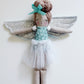 Teal Fairy Doll, Pocket Doll, Fairies