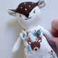 Deer Doll, Pocket Deer, Animal Doll, Pocket Animal