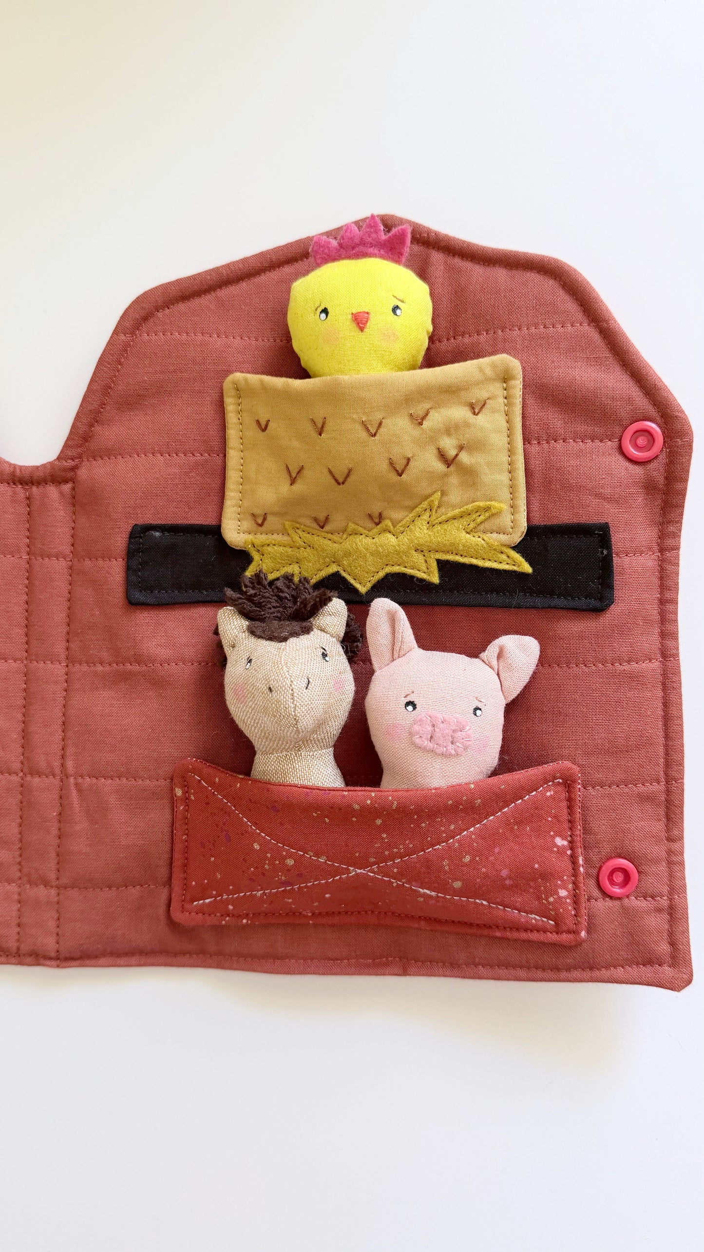 Barn Wallet, Barnyard House, Farm Animals