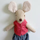 Red Pocket Mouse, Mouse Doll,  Mouse Doll
