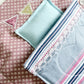 Travel Dollhouse, Pink Fabric Dollhouse