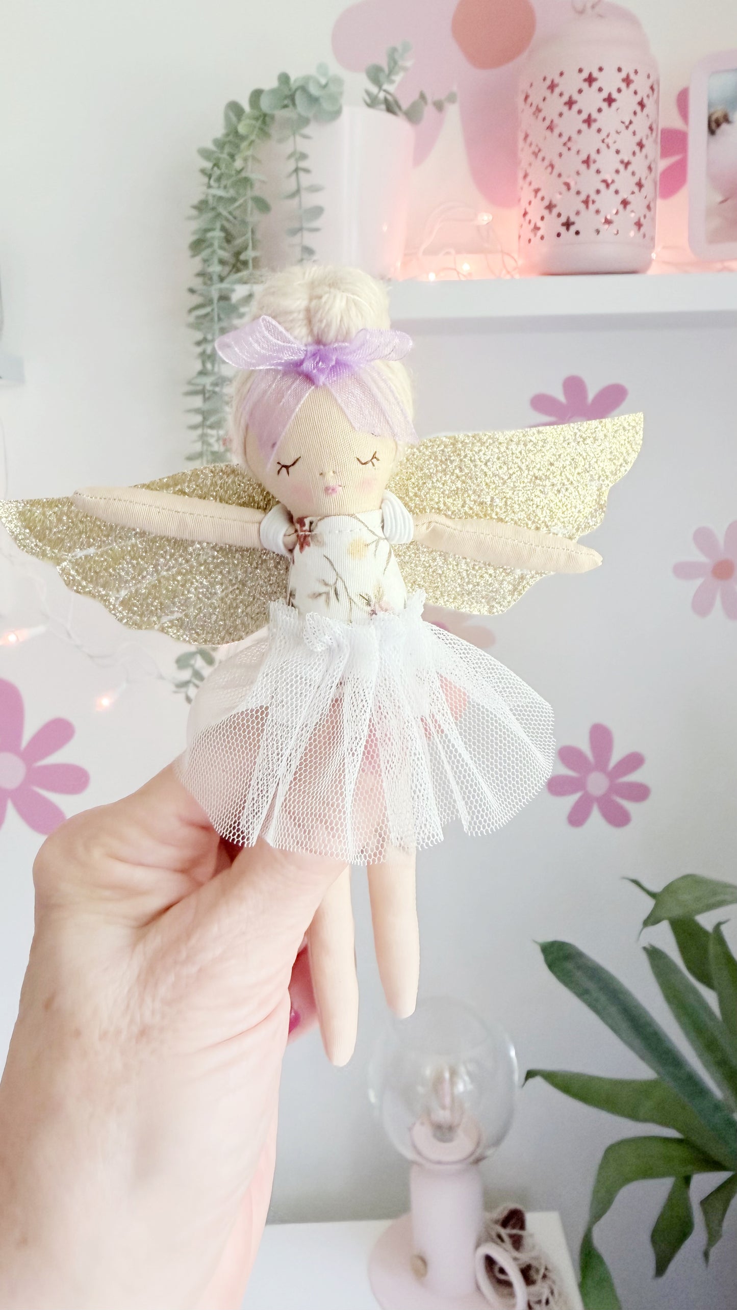 White Fairy Doll, Pocket Doll, Fairies