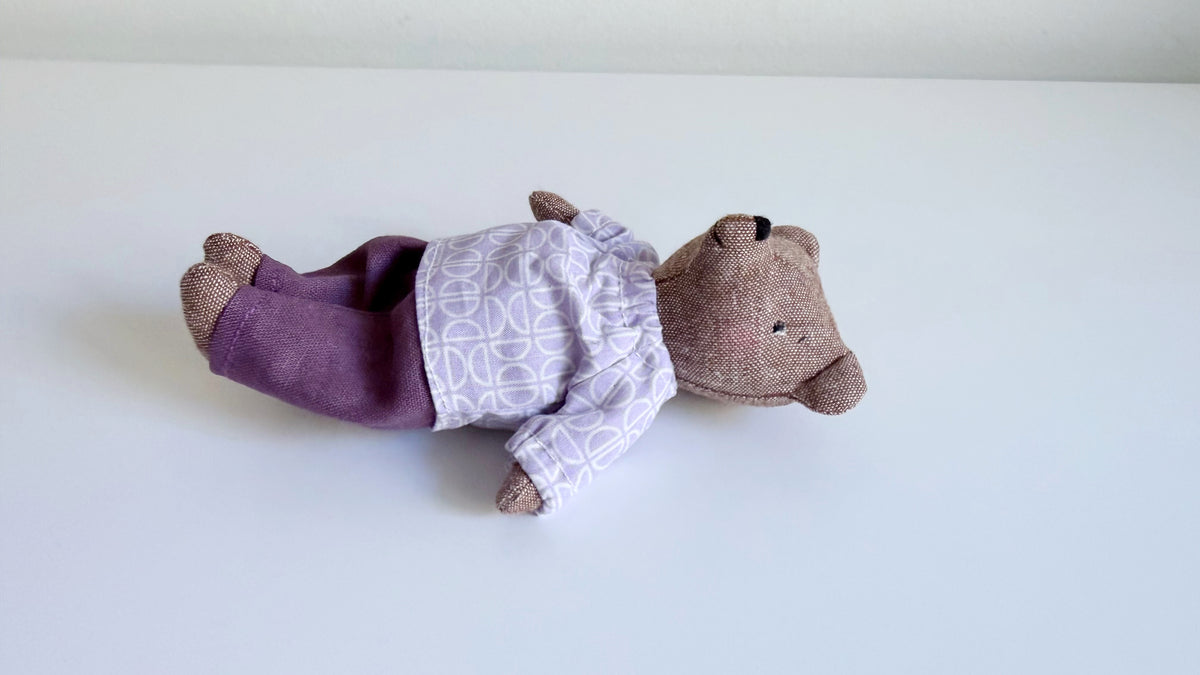 Dollhouse Bear, Mini Bear, Teddy Bear