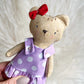 Mini Bear, Mini Doll, dollhouse doll