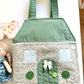 Travel Dollhouse, Portable Doll House, Fabric Dollhouse, Quiet Book