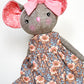 Mouse doll, linen mouse
