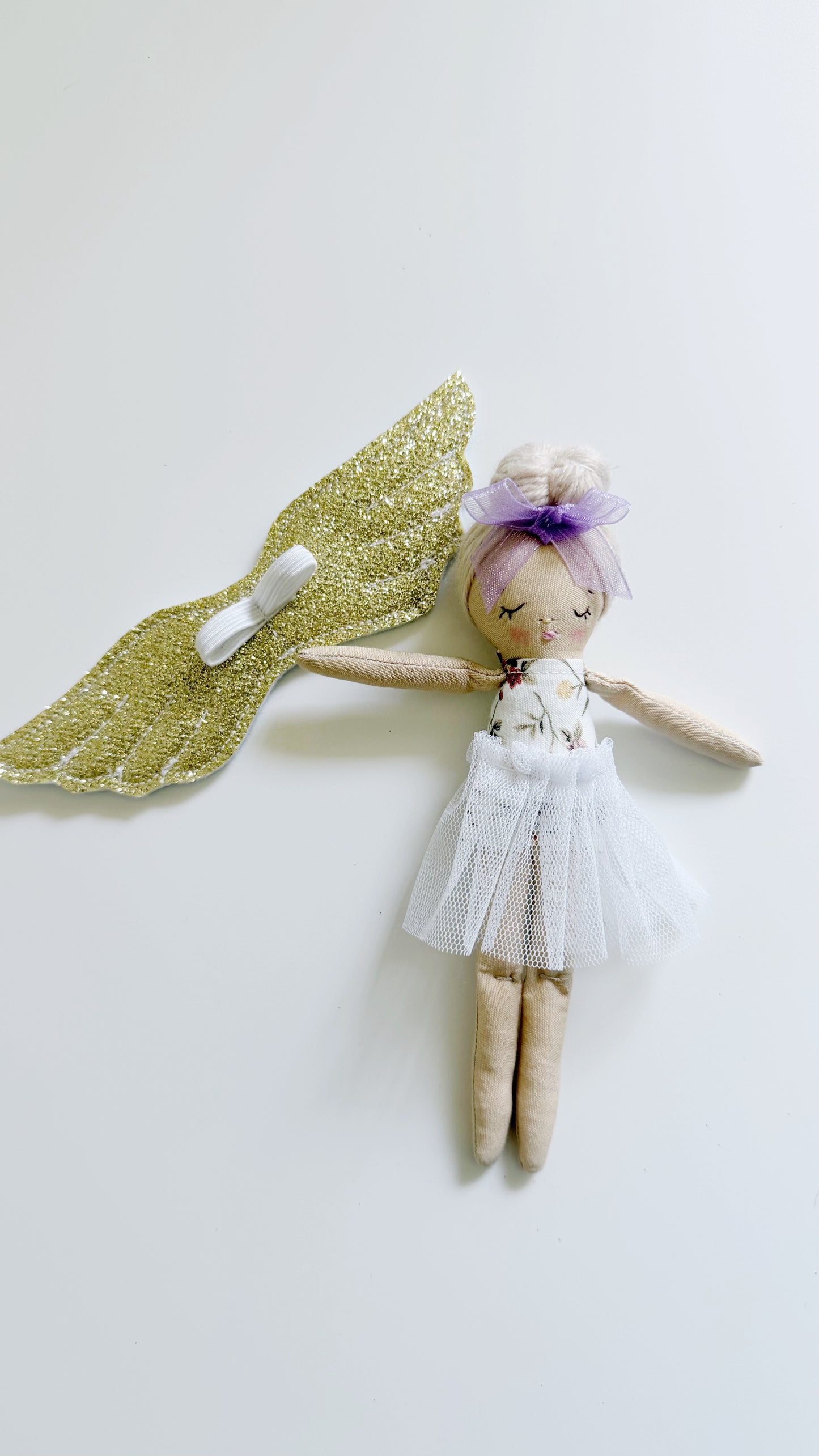 White Fairy Doll, Pocket Doll, Fairies