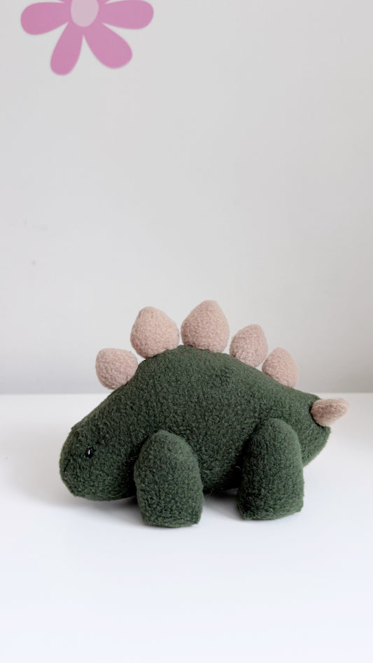 Stegosaurus Plushie, Green Stegosaurus