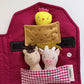Barn Wallet, Barnyard House, Farm Animals