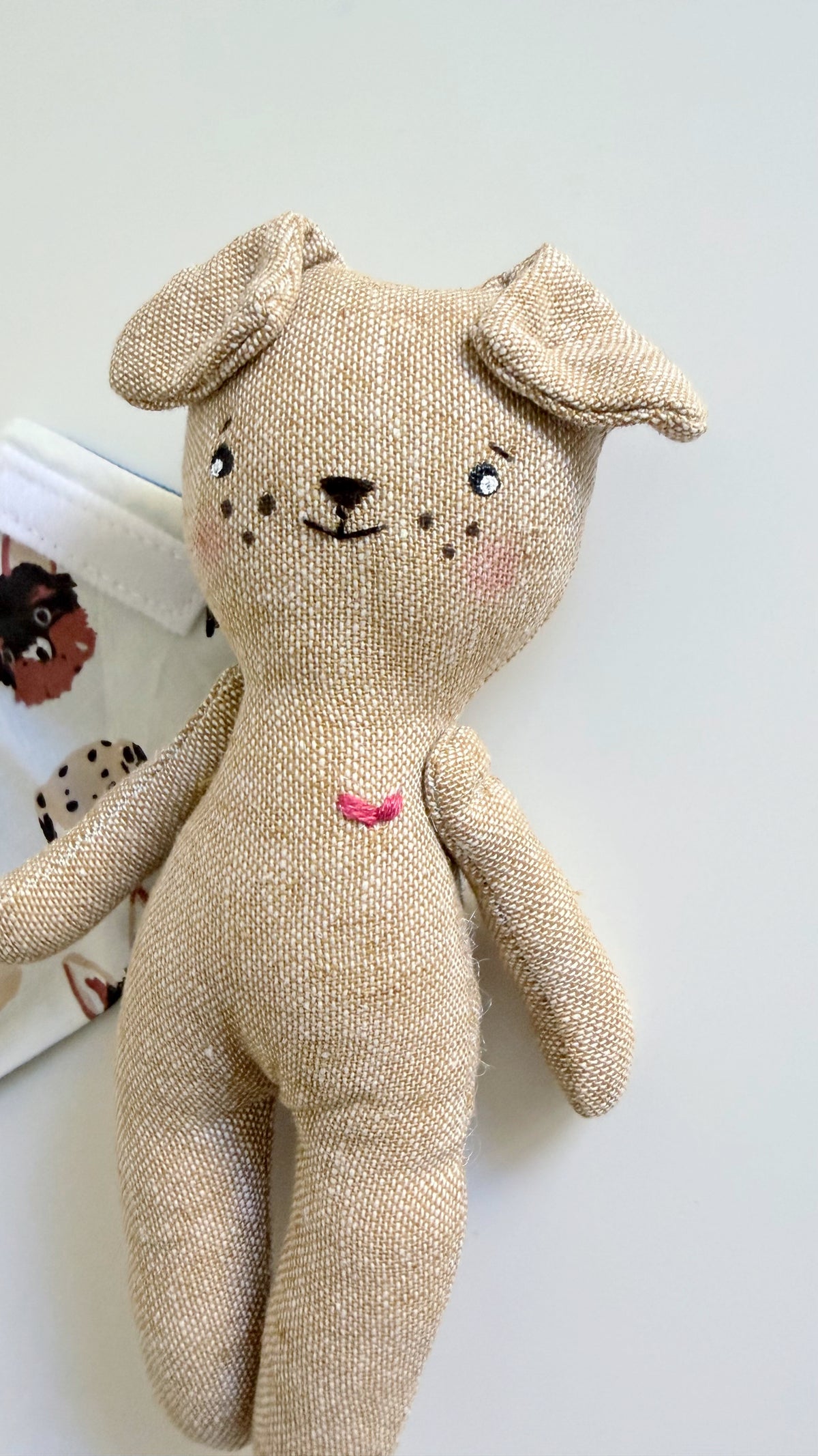 Mini Dog Doll, Dog Doll, Dollhouse Doll