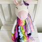 Unicorn Doll, Unicorn Fabric Doll, Textile Unicorn