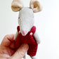 Red Pocket Mouse, Mouse Doll,  Mouse Doll