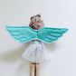 Teal Fairy Doll, Pocket Doll, Fairies