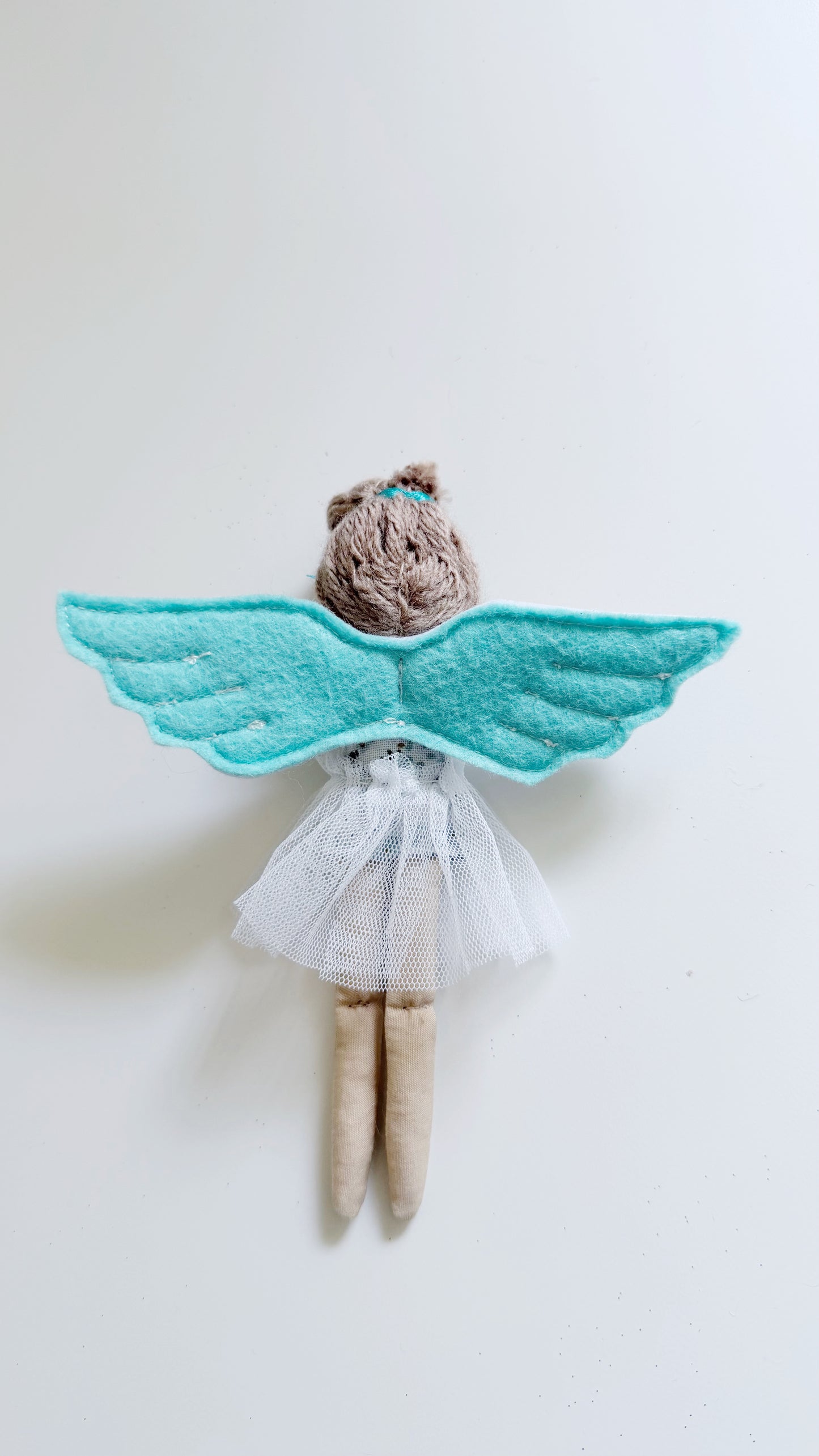 Teal Fairy Doll, Pocket Doll, Fairies