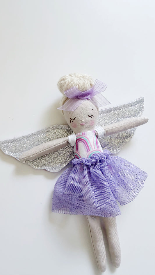 Purple Fairy Doll, Pocket Doll, Fairies