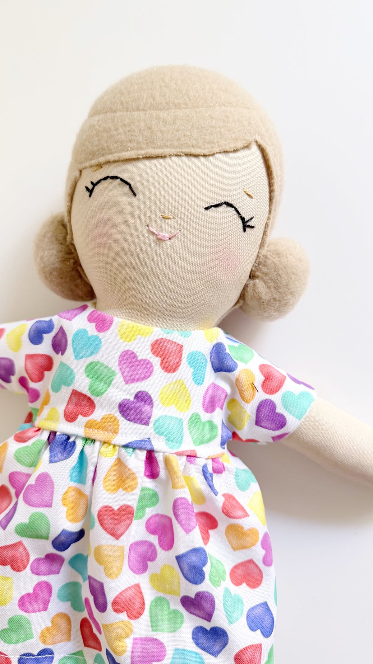 Heirloom doll, handmade doll, Look a like Doll, Modern Rag Doll