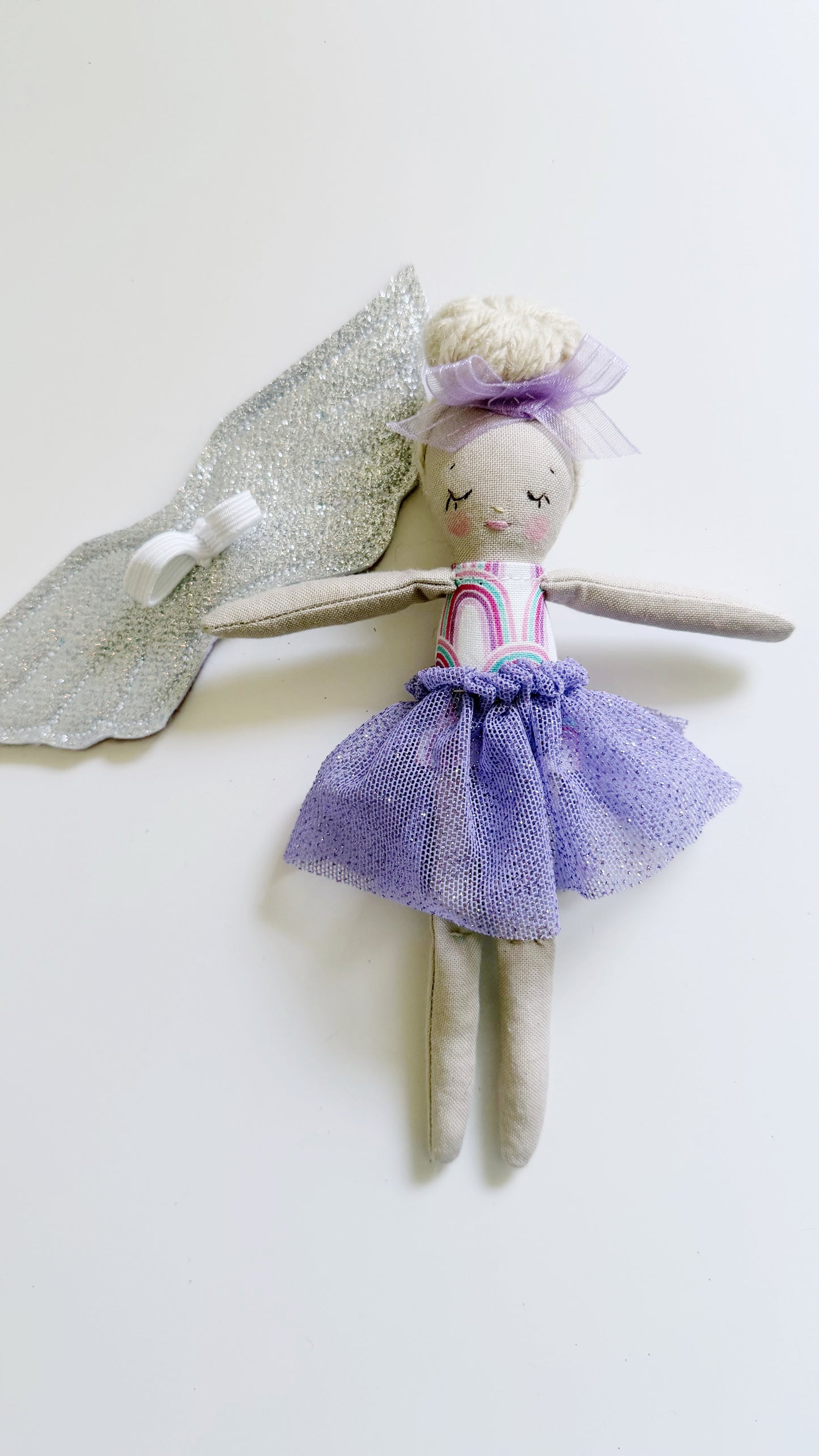 Purple Fairy Doll, Pocket Doll, Fairies