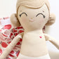 Heirloom doll, handmade doll, Look a like Doll, Modern Rag Doll