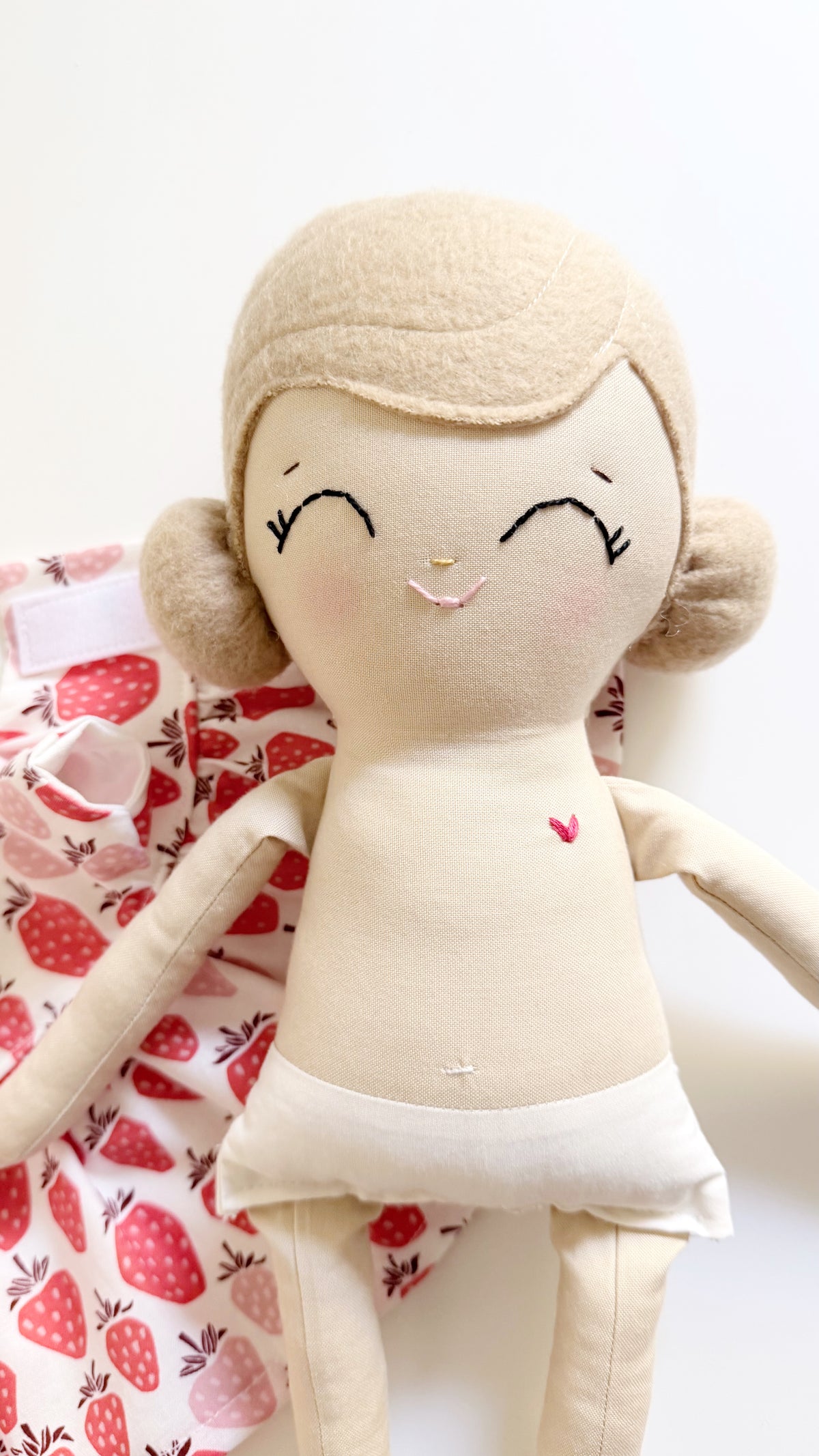 Heirloom doll, handmade doll, Look a like Doll, Modern Rag Doll