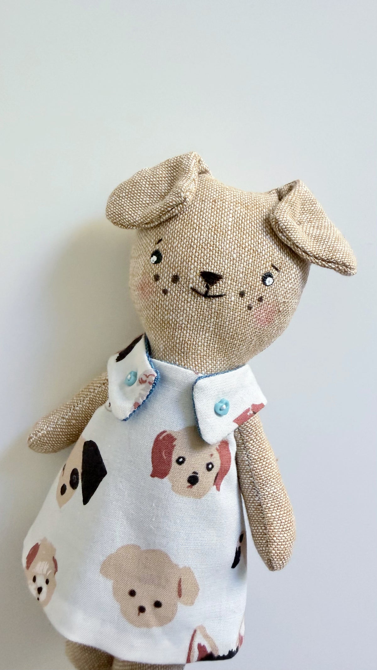 Mini Dog Doll, Dog Doll, Dollhouse Doll
