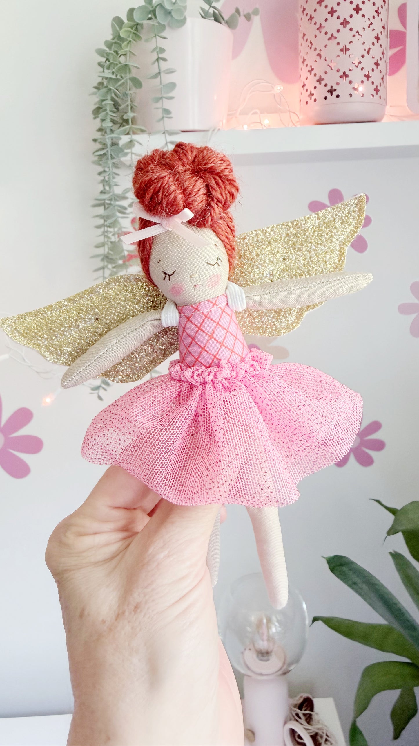 Pink Fairy Doll, Pocket Doll, Fairies