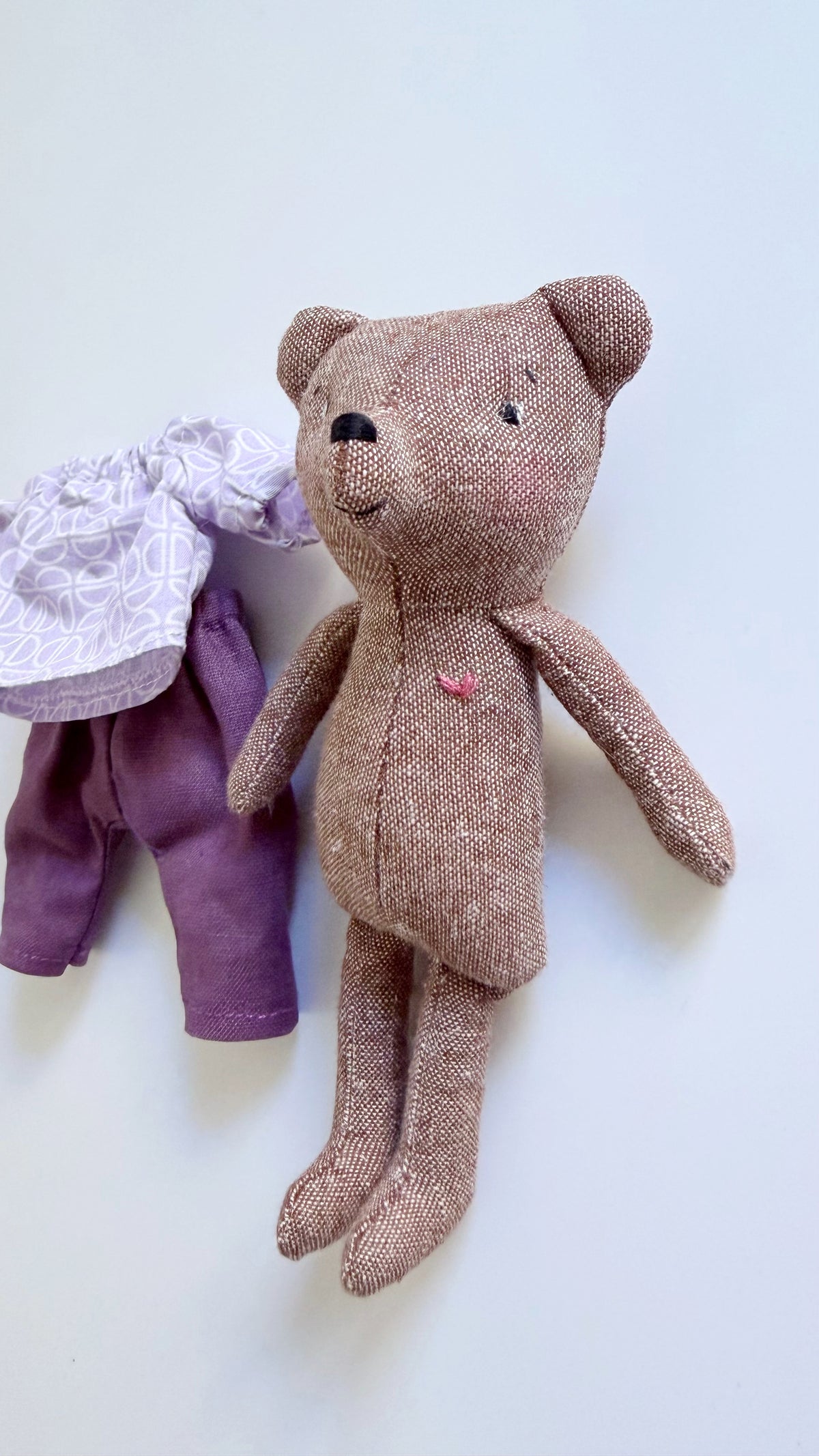Dollhouse Bear, Mini Bear, Teddy Bear