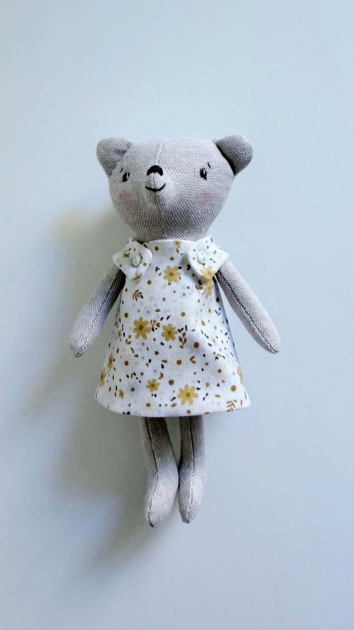 Dollhouse Bear, Mini Bear, Teddy Bear