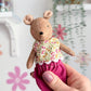 Mini Mouse Doll, Mouse Doll, Dollhouse Doll