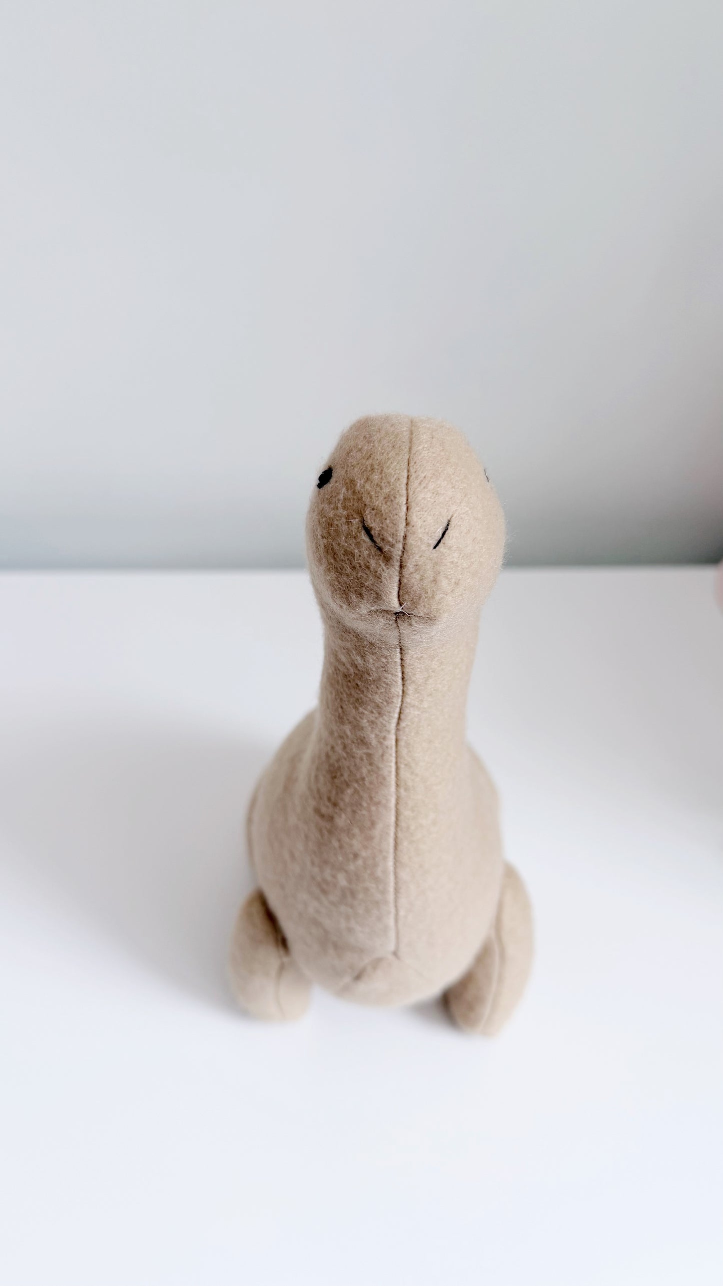 Taupe Brontosaurus, Dino Plushie 
